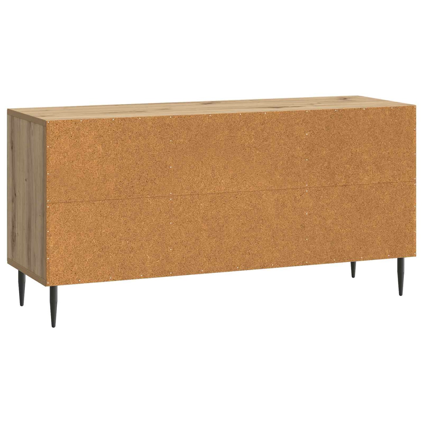 TV szekrény 102 x 34,5 x 50 cm Kézműves Tölgy Szerelt Fa