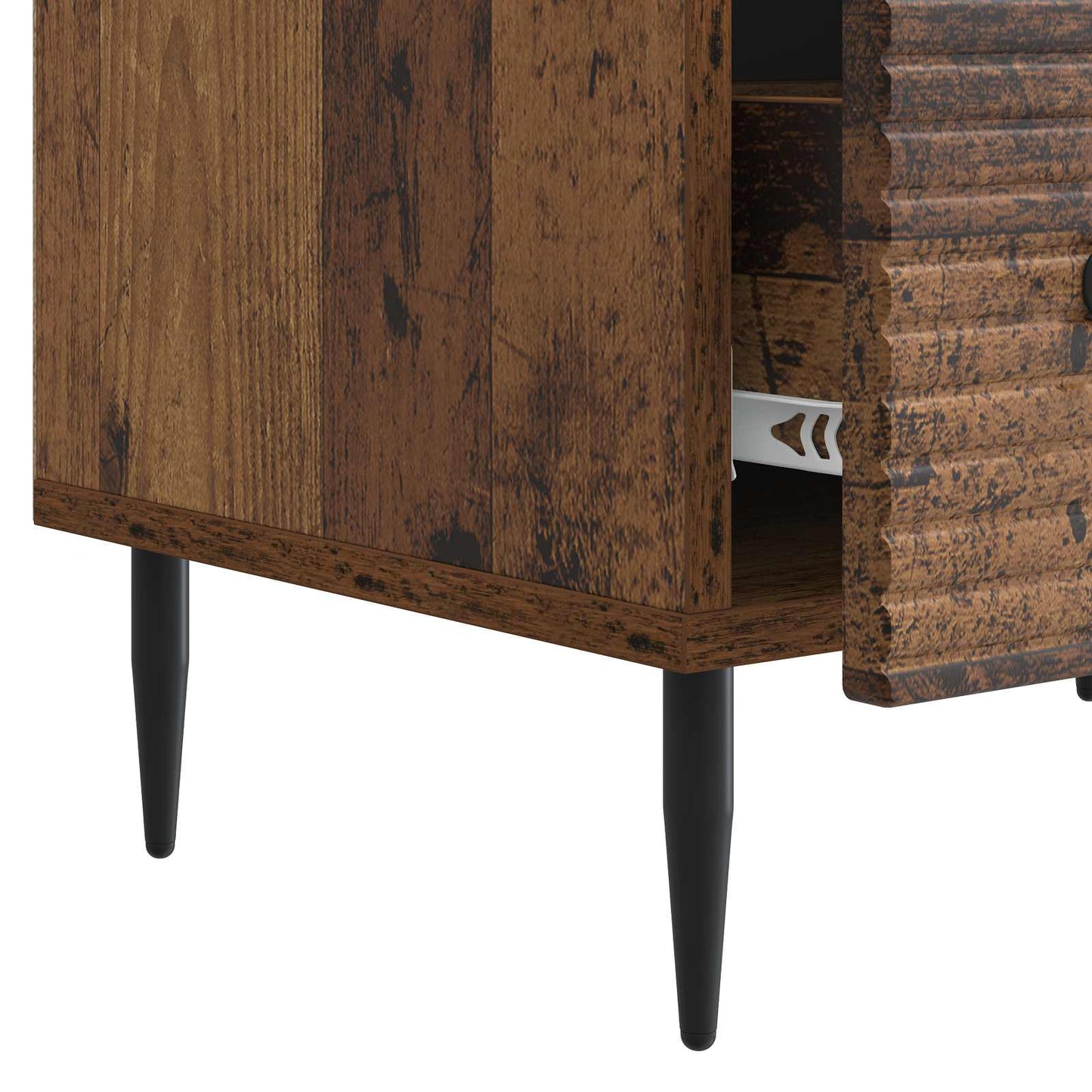 TV szekrény fiókkal Antik Fa 147 x 34,5 x 30 cm Szerelt Fa