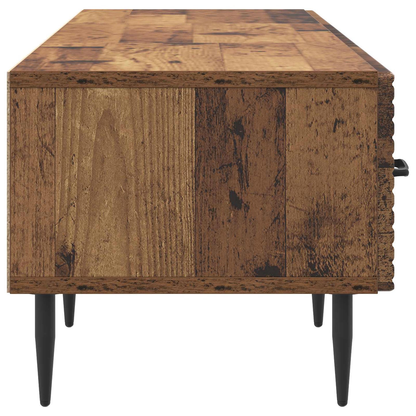 TV szekrény fiókkal Antik Fa 147 x 34,5 x 30 cm Szerelt Fa