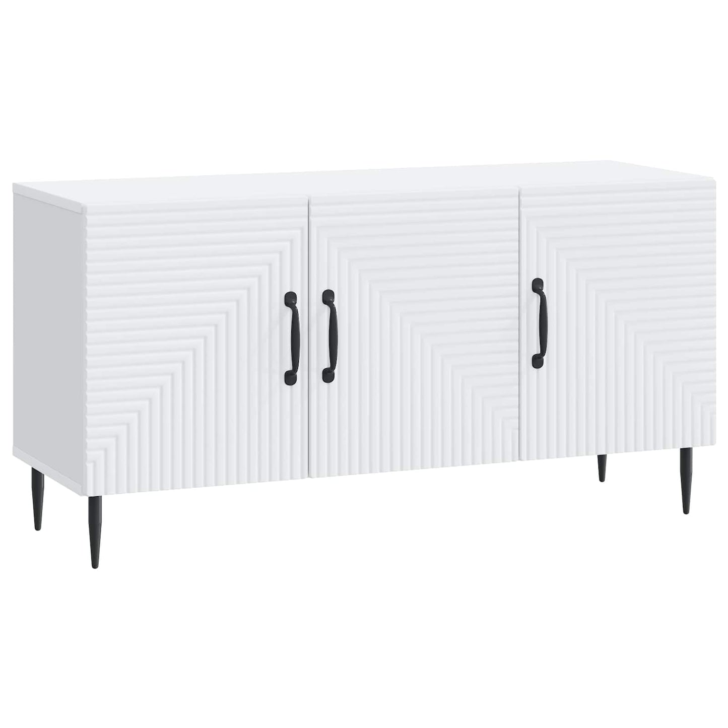 TV szekrény Fehér 99 x 34,5 x 50 cm Szerelt Fa