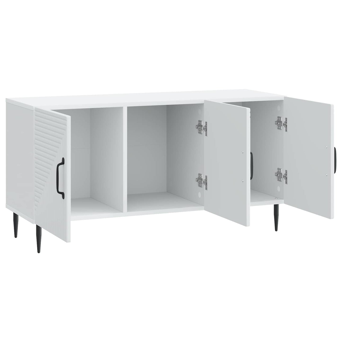 TV szekrény Fehér 99 x 34,5 x 50 cm Szerelt Fa