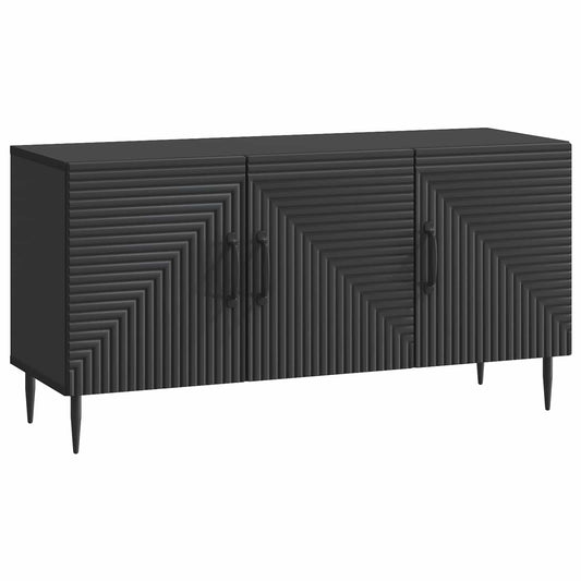 TV szekrény Fekete 99 x 34,5 x 50 cm Szerelt Fa