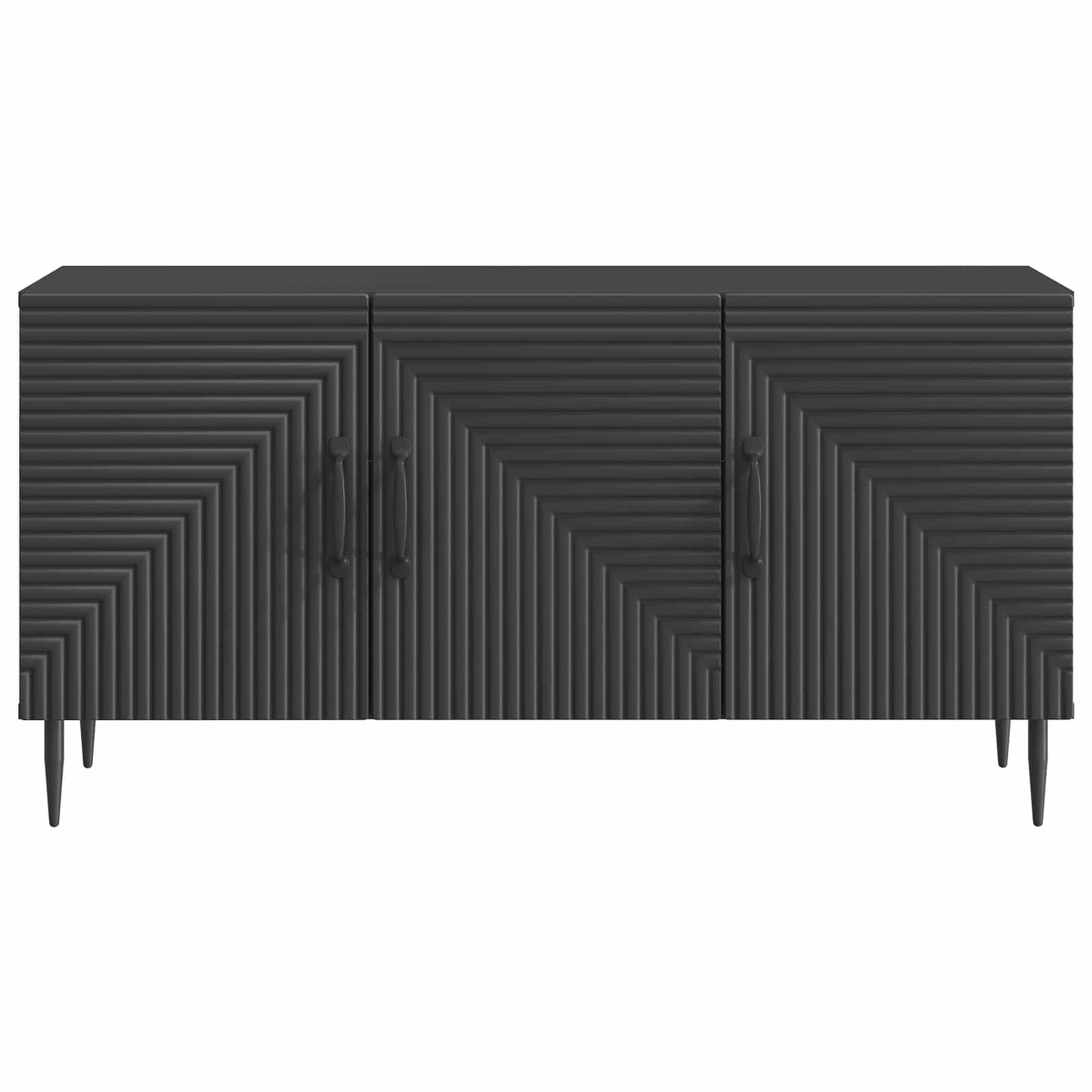 TV szekrény Fekete 99 x 34,5 x 50 cm Szerelt Fa