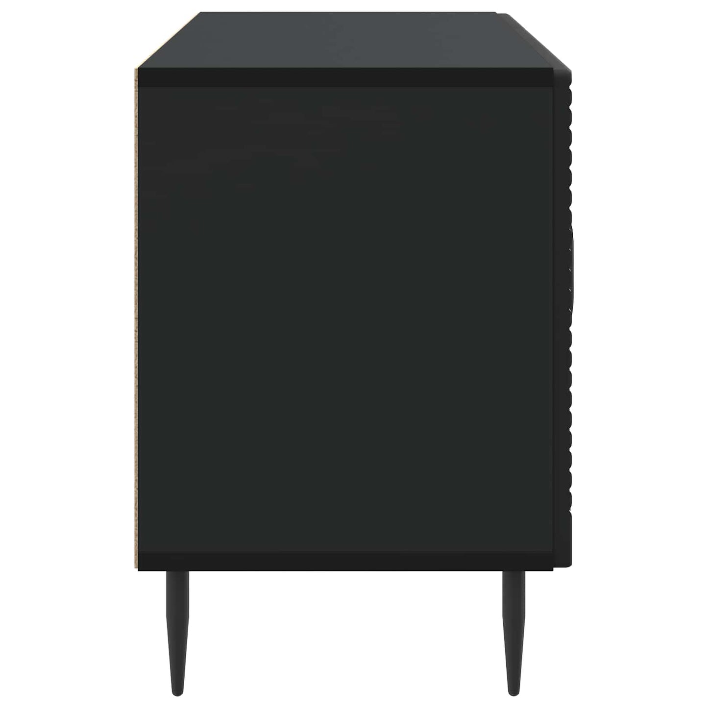 TV szekrény Fekete 99 x 34,5 x 50 cm Szerelt Fa