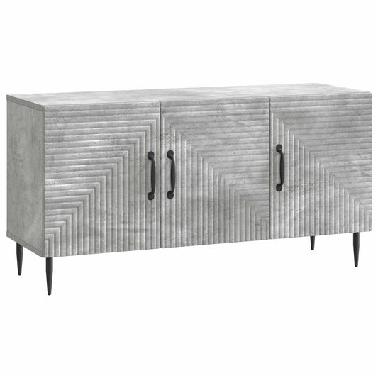 TV szekrény Betonszürke 99 x 34,5 x 50 cm Szerelt Fa
