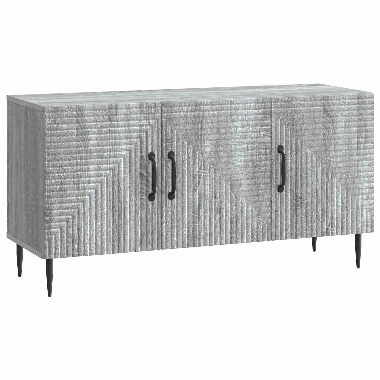 TV szekrény Szürke Sonoma 99 x 34,5 x 50 cm Szerelt Fa
