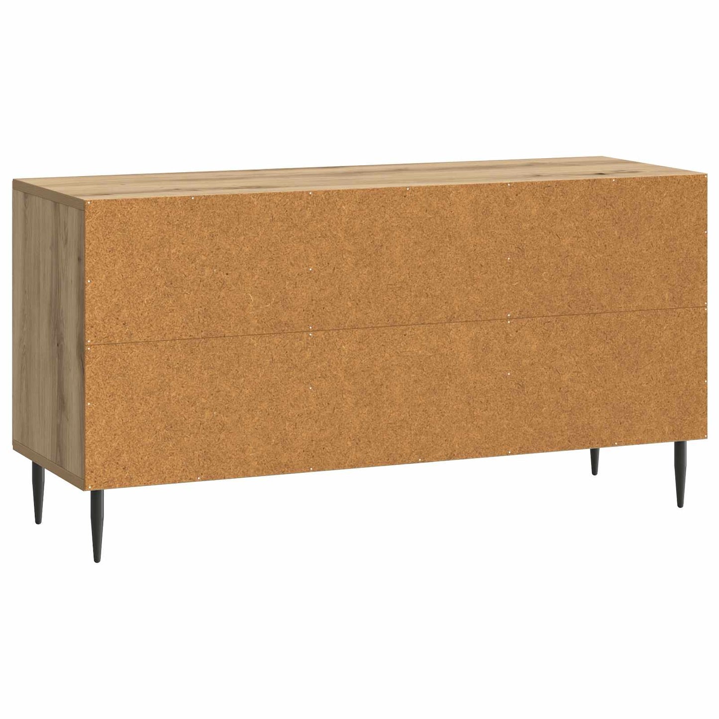 TV szekrény 99 x 34,5 x 50 cm Kézműves Tölgy Szerelt Fa