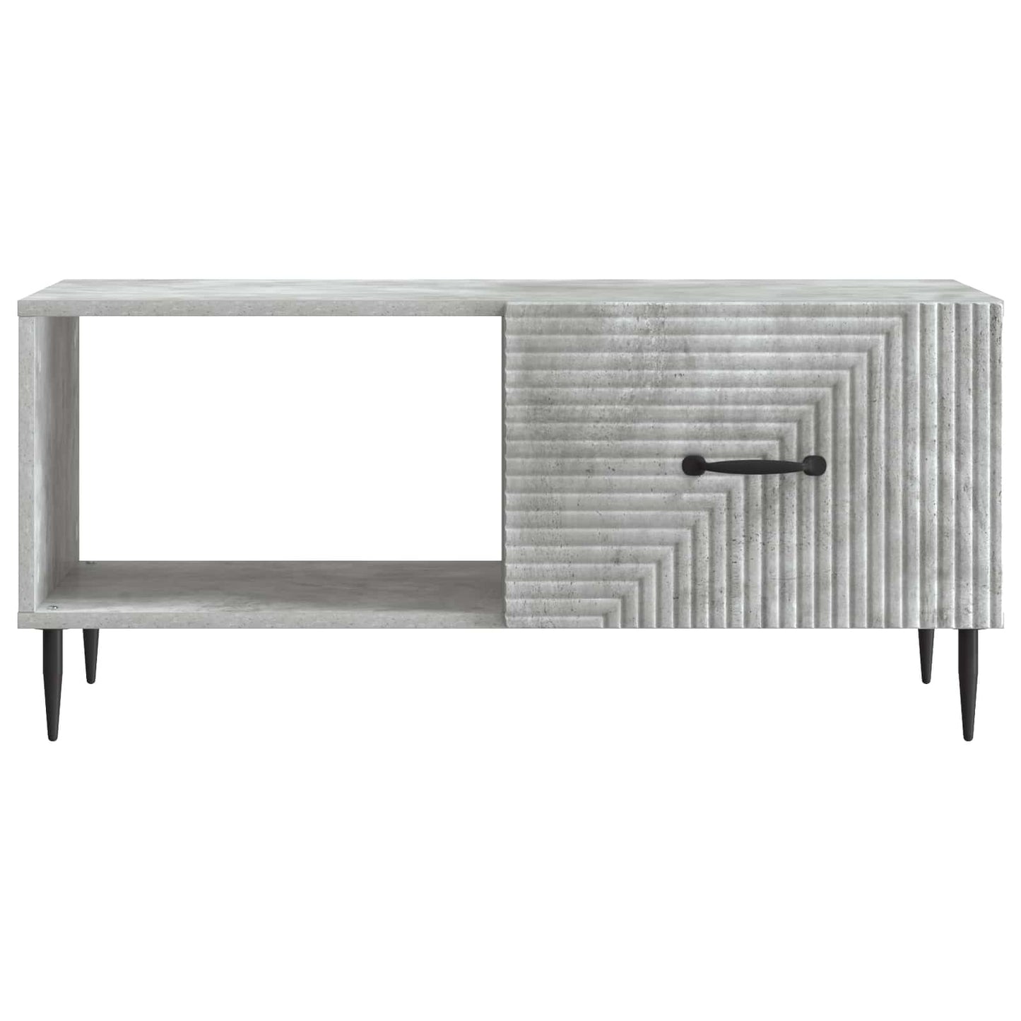 Dohányzóasztal Betonszürke 90 x 50 x 40 cm Szerelt Fa