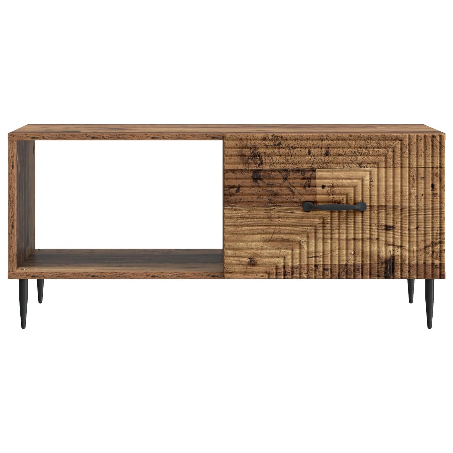 Dohányzóasztal Antik Fa 90 x 50 x 40 cm Szerelt Fa