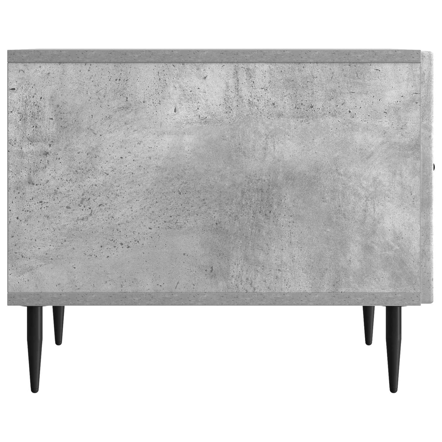 Dohányzóasztal fiókkal Betonszürke 49 x 50 x 40 cm Szerelt Fa