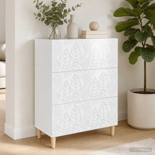 Fiókos szekrény Magasfényű Fehér 66 x 34,5 x 90 cm Szerelt Fa