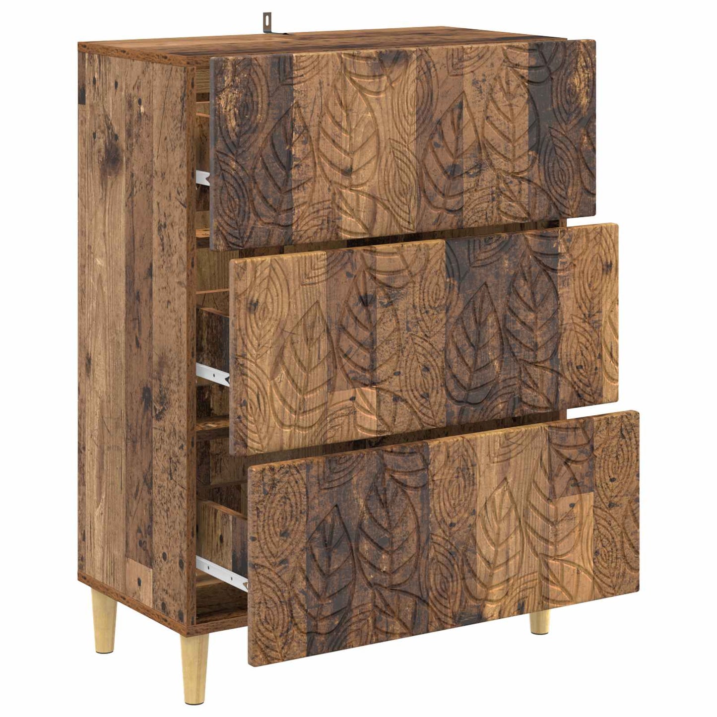 Fiókos szekrény Antik Fa 66 x 34,5 x 90 cm Szerelt Fa