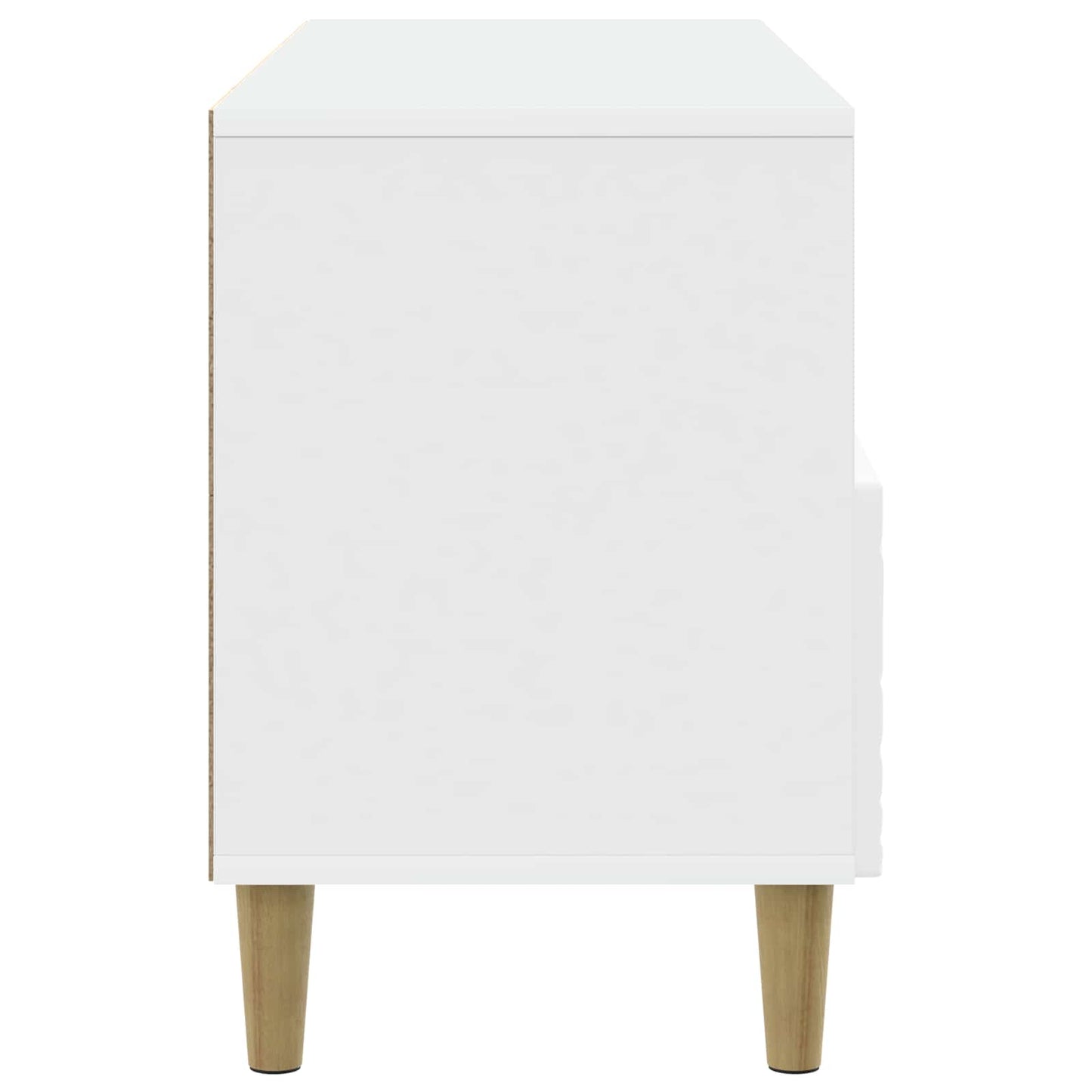 TV szekrény 102 x 34,5 x 50 cm Fehér Szerelt Fa