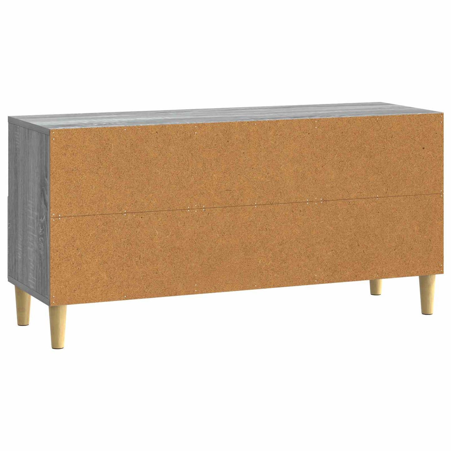 TV szekrény 102 x 34,5 x 50 cm Szürke Sonoma Szerelt Fa