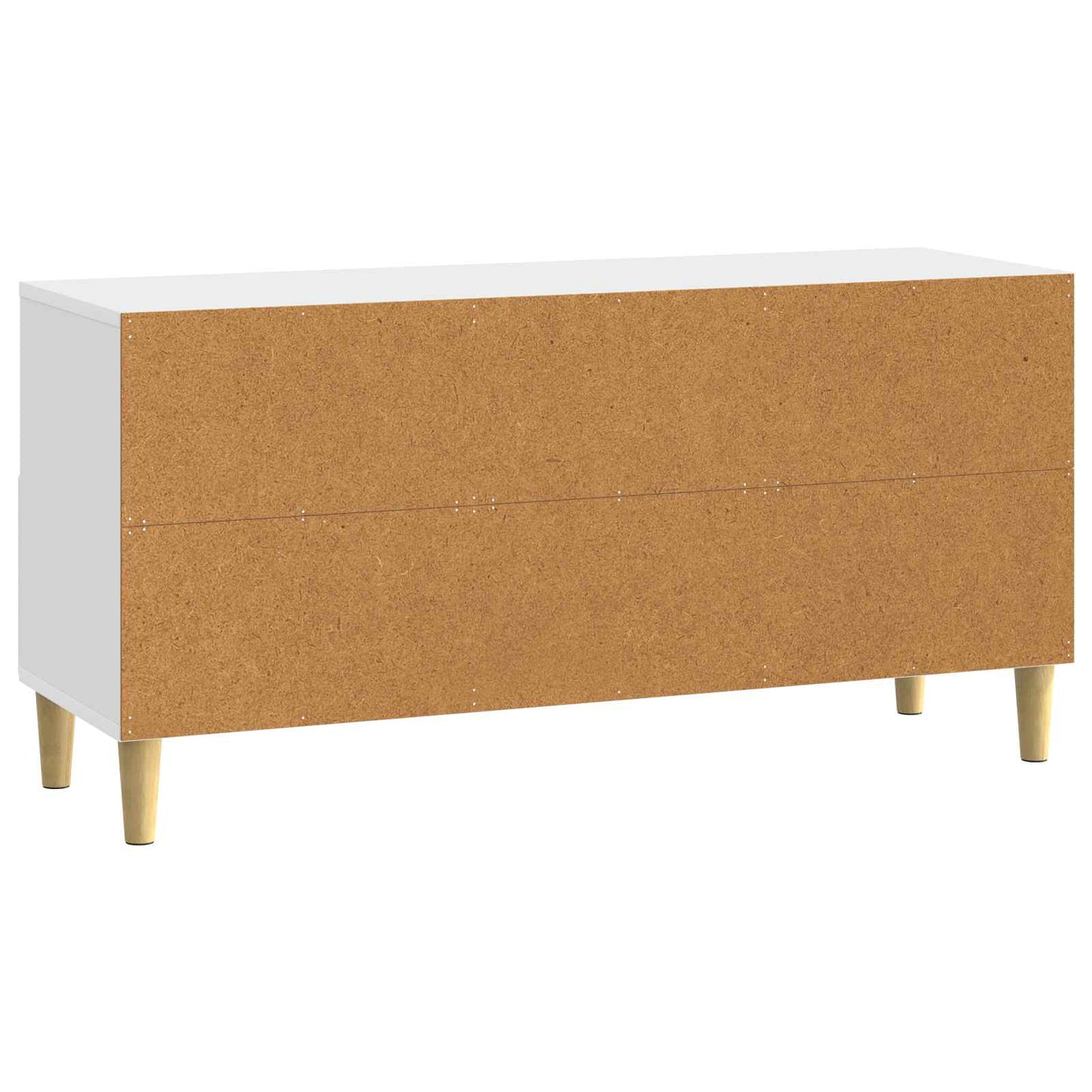 TV szekrény 102 x 34,5 x 50 cm Fehér Szerelt Fa