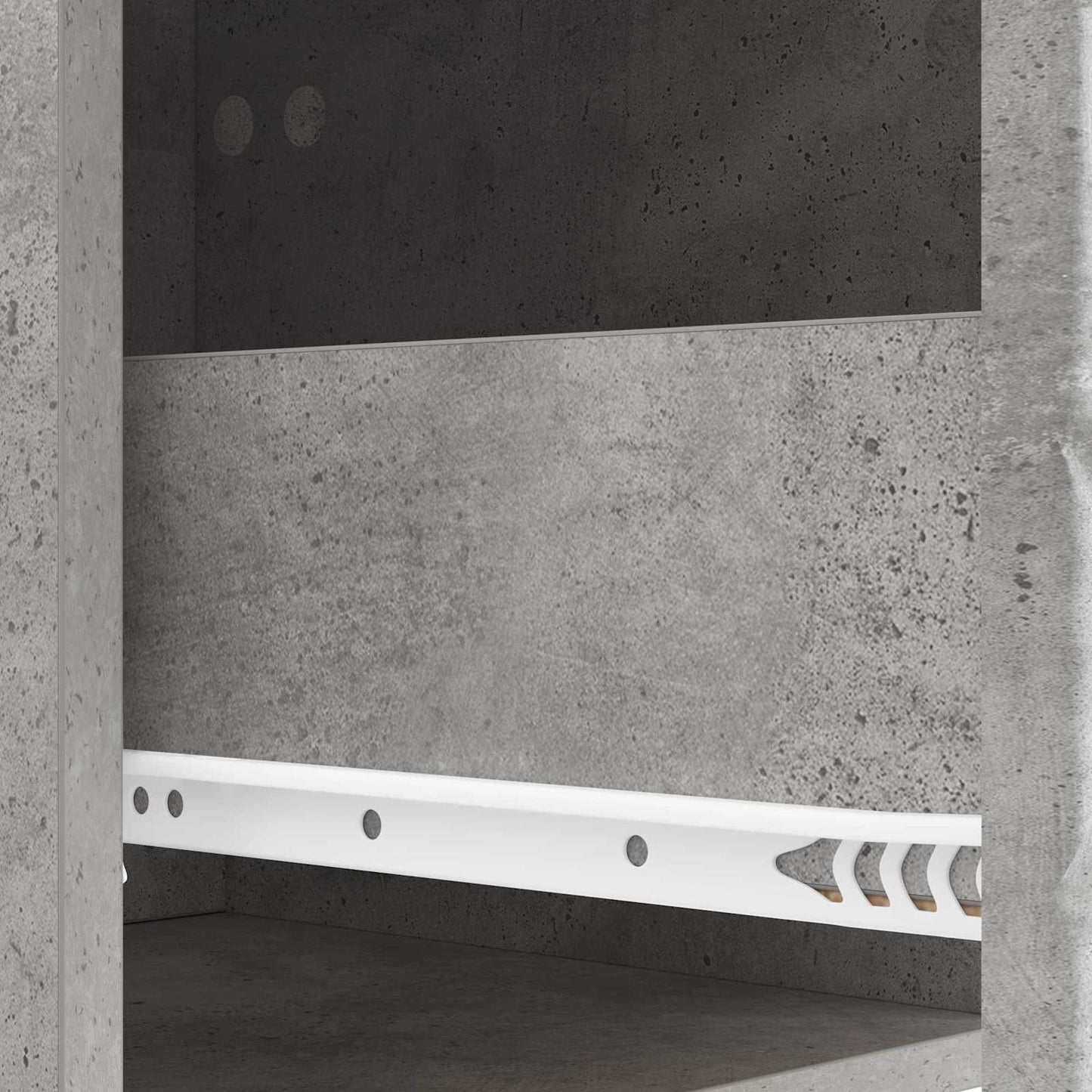 Dohányzóasztal Betonszürke 50 x 49 x 40 cm Szerelt Fa