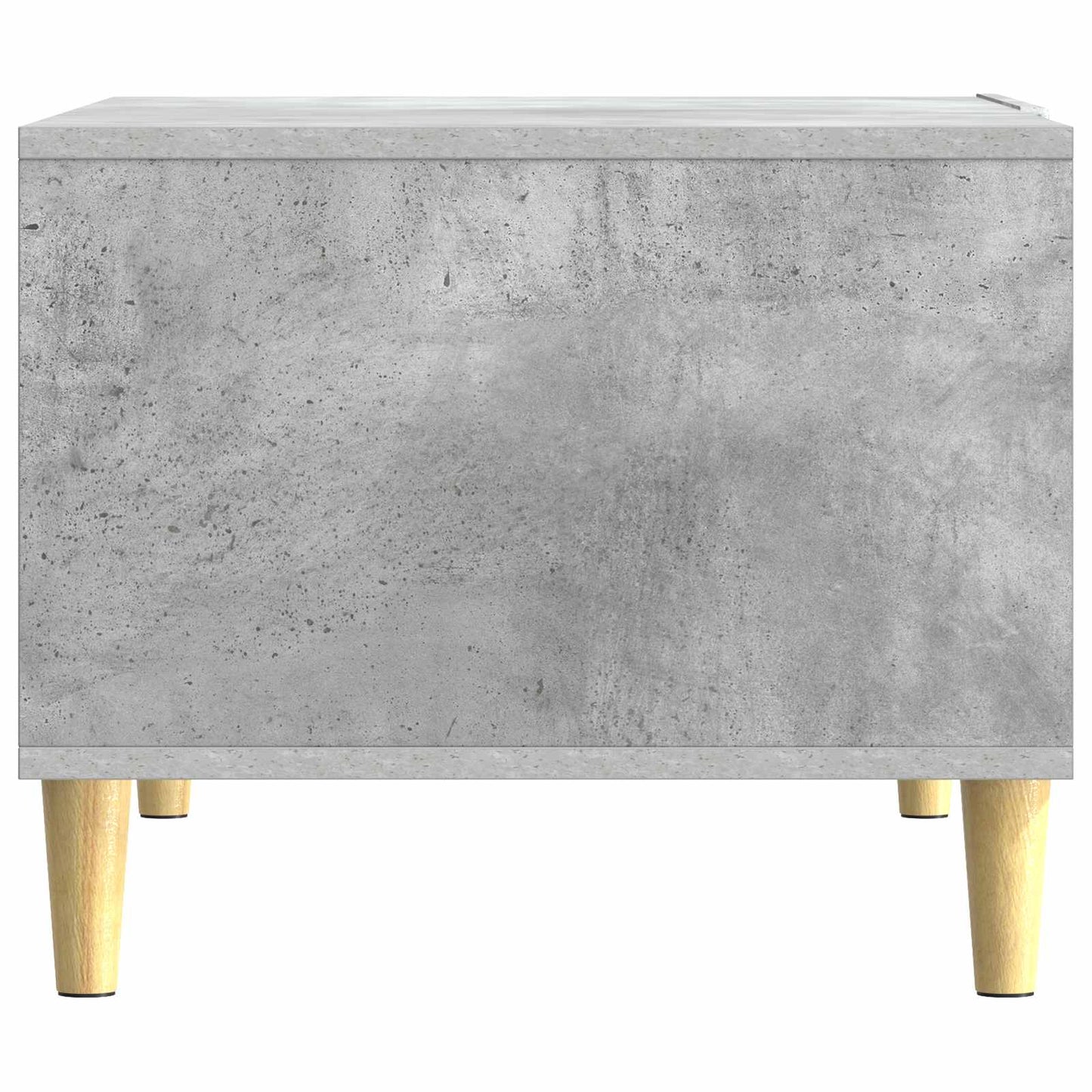 Dohányzóasztal Betonszürke 50 x 49 x 40 cm Szerelt Fa