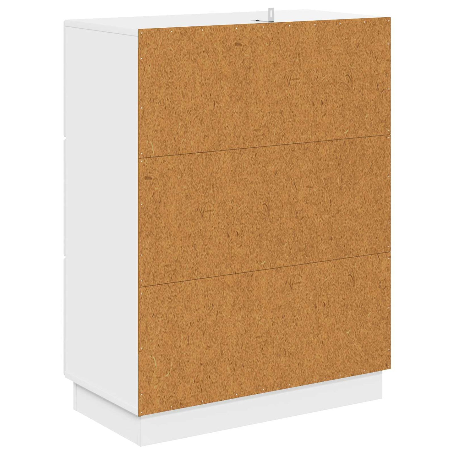 Fiókos szekrény Magasfényű Fehér 66 x 34,5 x 87 cm Szerelt Fa
