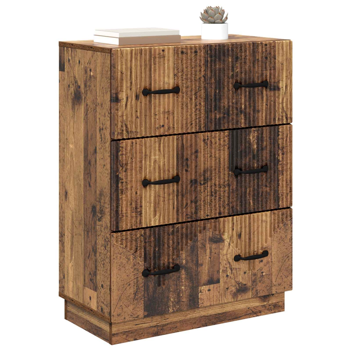 Fiókos szekrény Antik Fa 66 x 34,5 x 87 cm Szerelt Fa