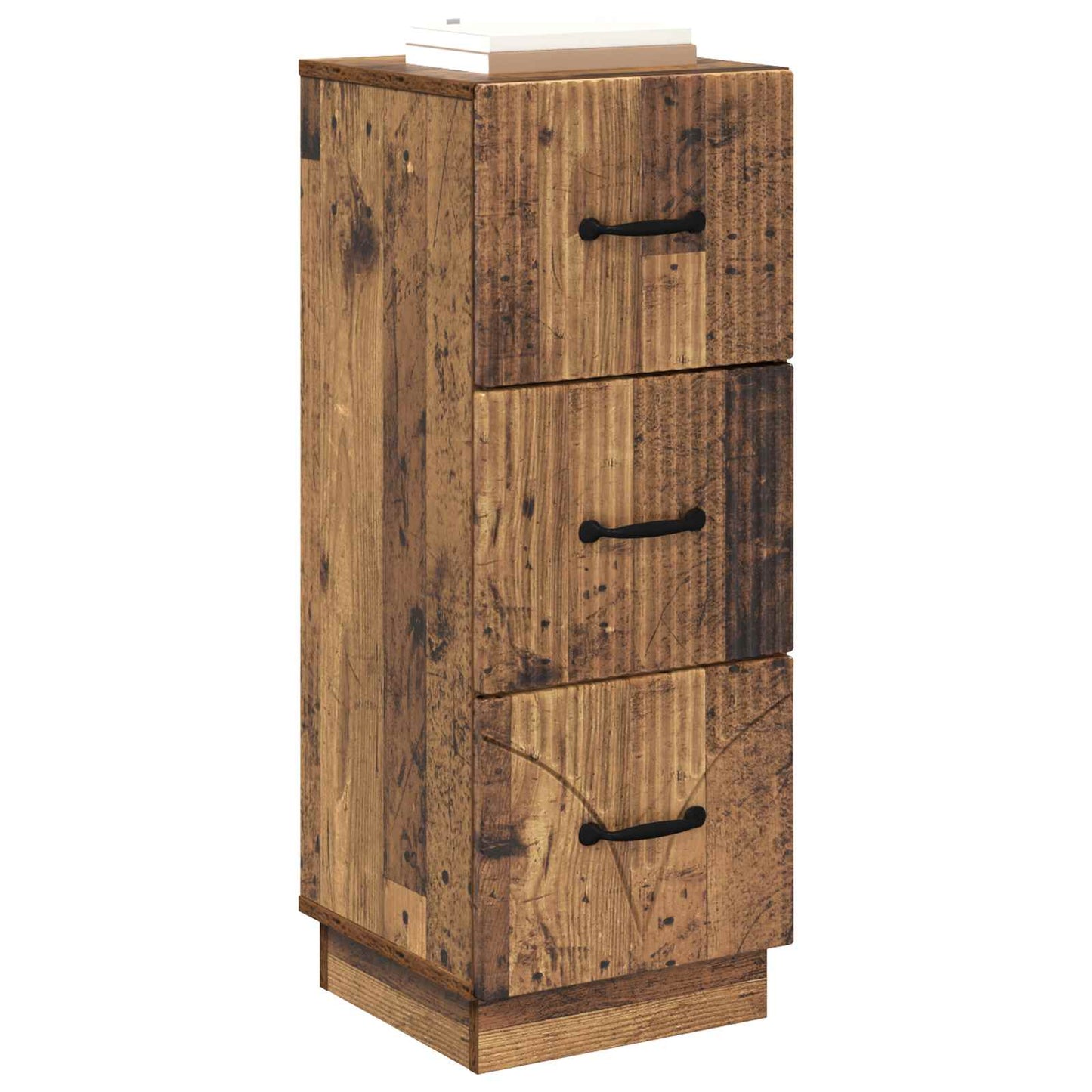 Fiókos szekrény Antik Fa 33 x 34,5 x 87 cm Szerelt Fa