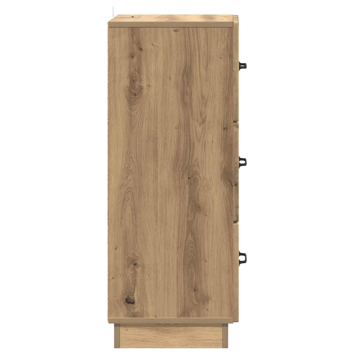 Fiókos szekrény 33 x 34,5 x 87 cm Szerelt Fa Kézműves Tölgy