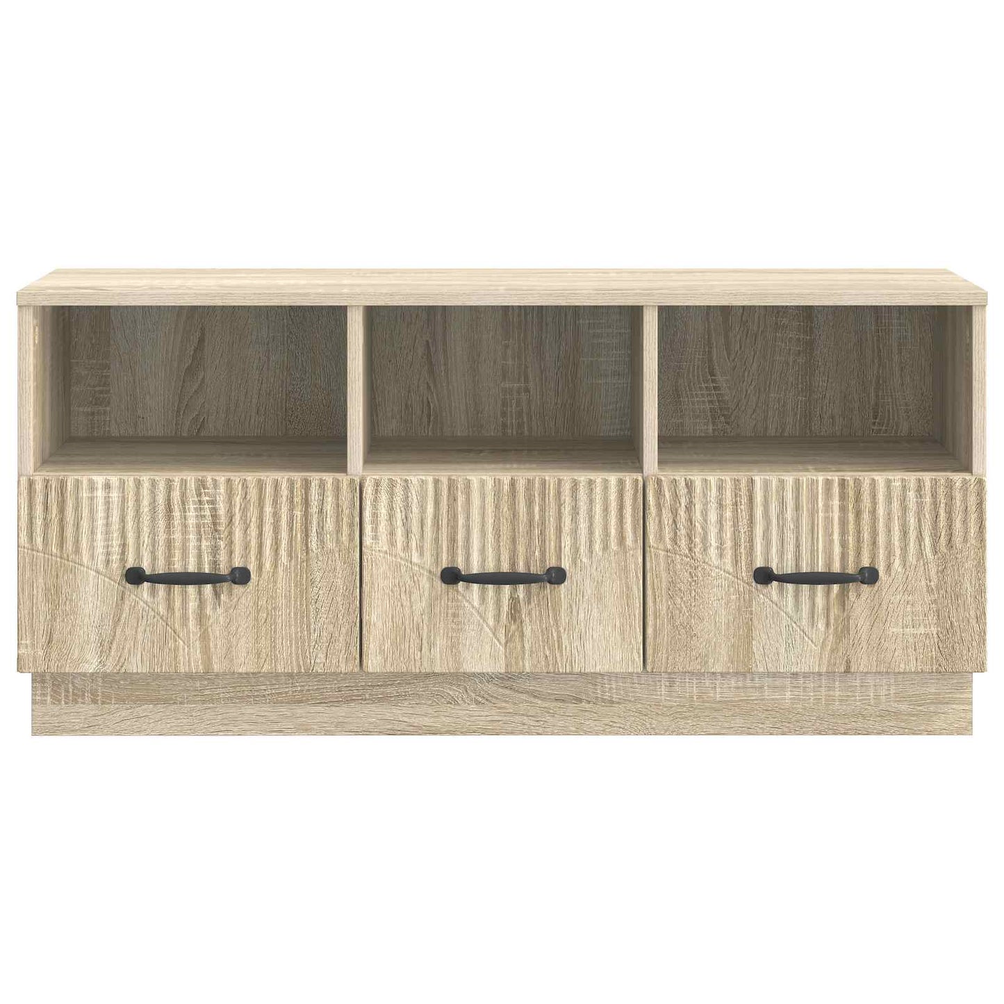 TV szekrény fiókkal Sonoma Tölgy 102 x 34,5 x 47 cm Szerelt Fa