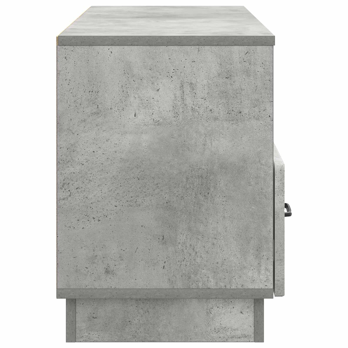 TV szekrény fiókkal Betonszürke 102 x 34,5 x 47 cm Szerelt Fa