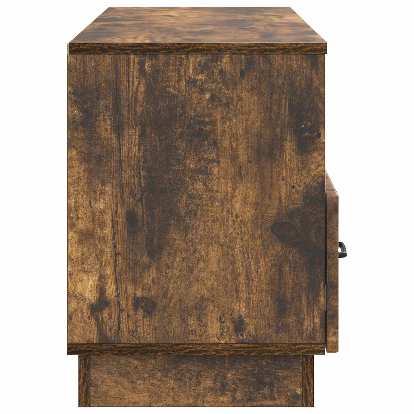 TV szekrény fiókkal Füstös Tölgy 102 x 34,5 x 47 cm Szerelt Fa