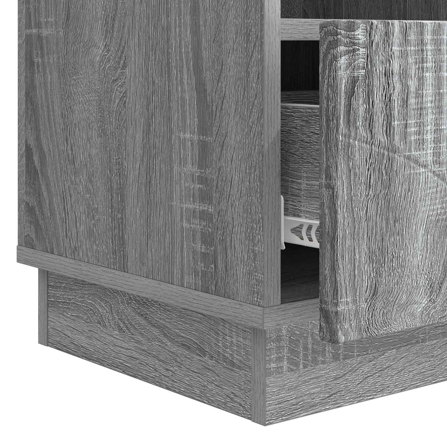TV szekrény fiókkal Szürke Sonoma 102 x 34,5 x 47 cm Szerelt Fa
