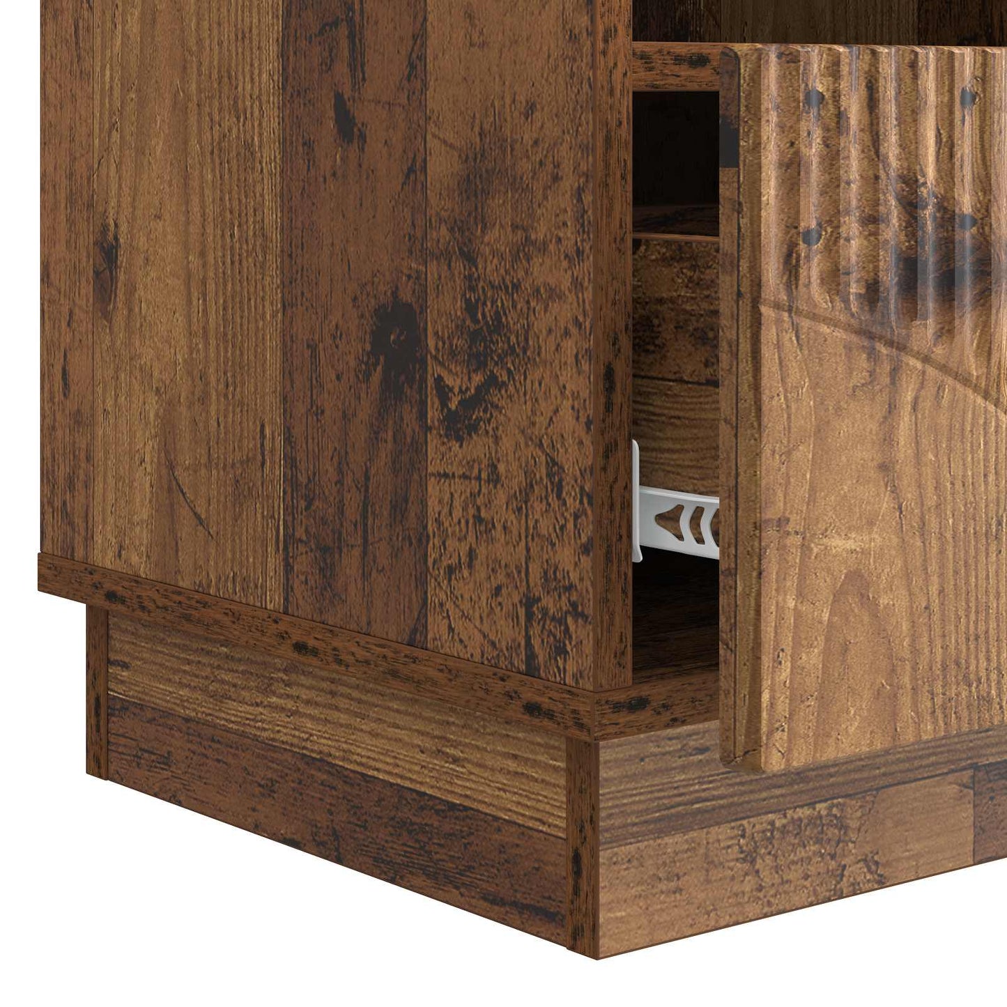 TV szekrény fiókkal Antik Fa 102 x 34,5 x 47 cm Szerelt Fa