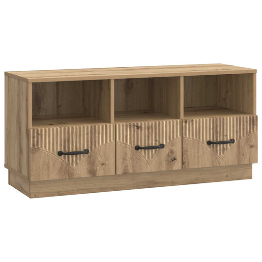TV szekrény Kézműves Tölgy 102 x 34,5 x 47 cm Szerelt Fa
