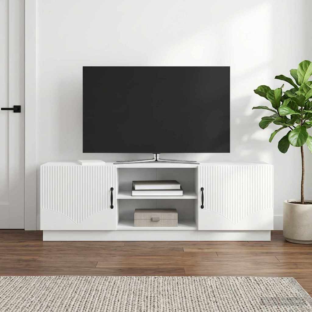 TV szekrény Fehér 150 x 31 x 47 cm Szerelt Fa