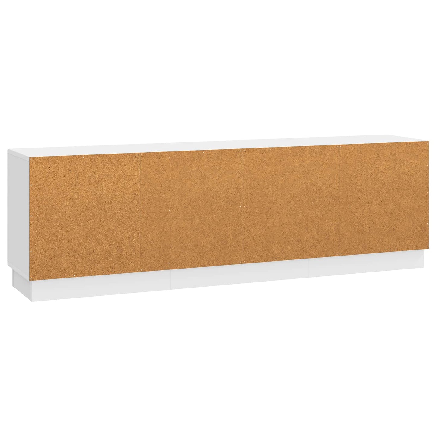 TV szekrény Magasfényű Fehér 150 x 31 x 47 cm Szerelt Fa