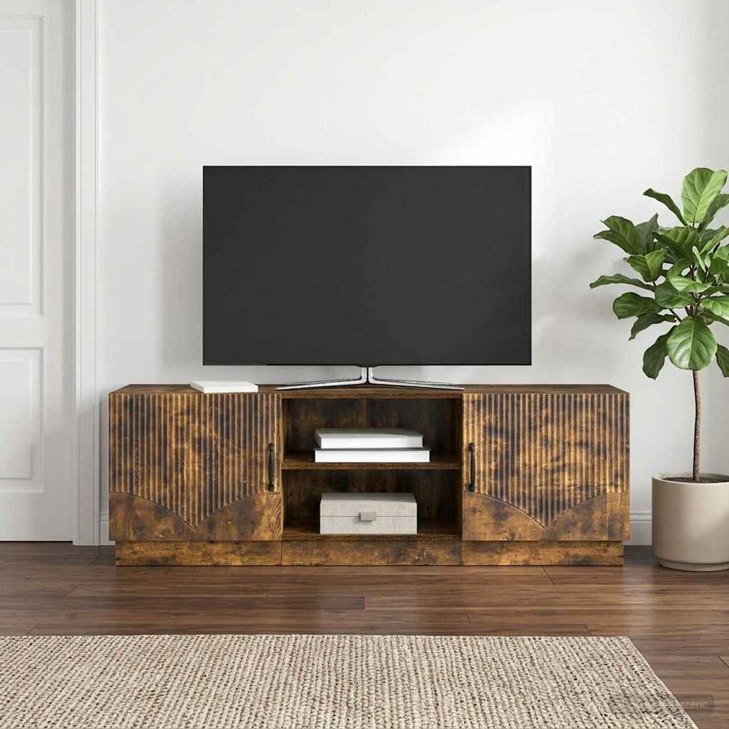 TV szekrény Füstös Tölgy 150 x 31 x 47 cm Szerelt Fa