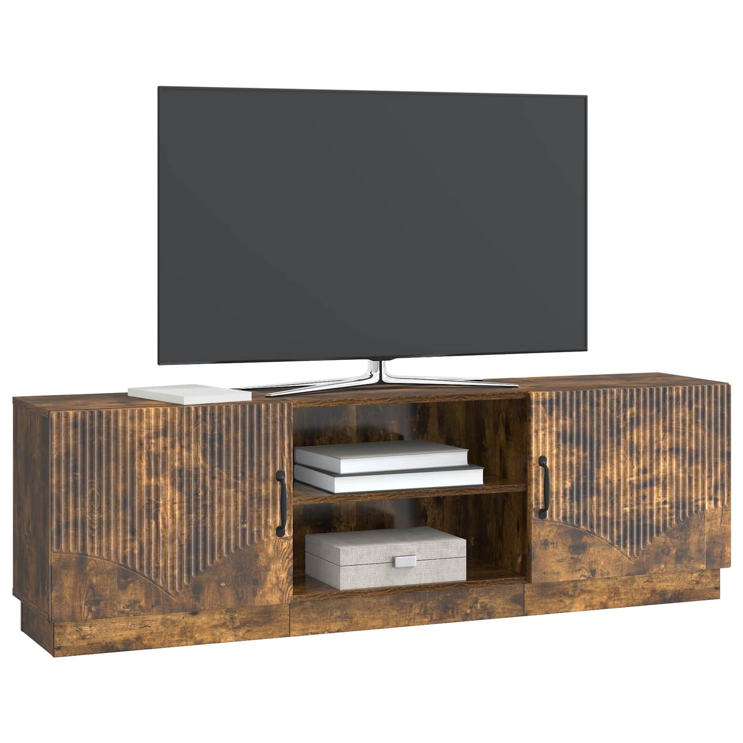 TV szekrény Füstös Tölgy 150 x 31 x 47 cm Szerelt Fa