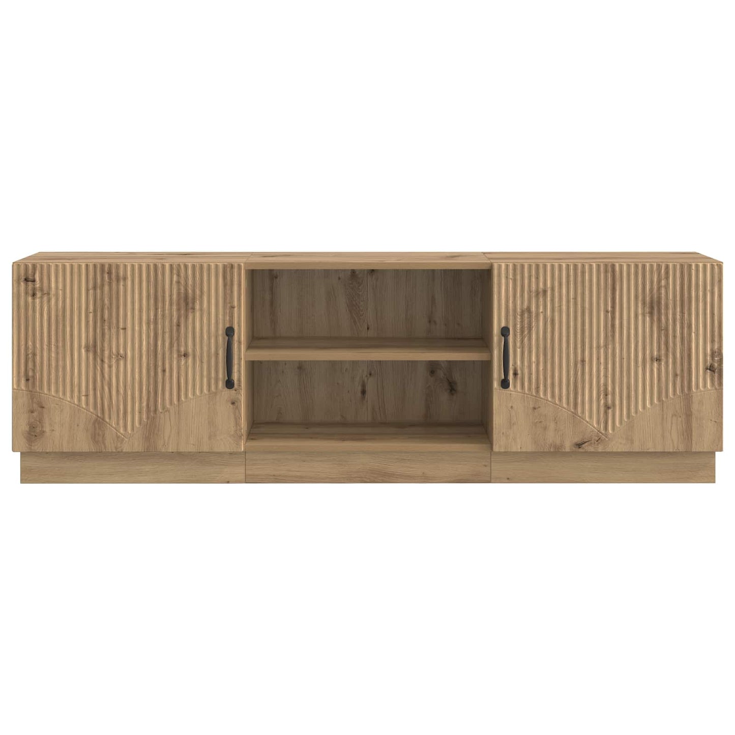 TV szekrény 150 x 31 x 47 cm Kézműves Tölgy Szerelt Fa