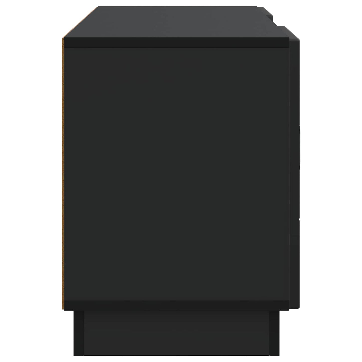 TV szekrény Fekete 102 x 34,5 x 47 cm Szerelt Fa