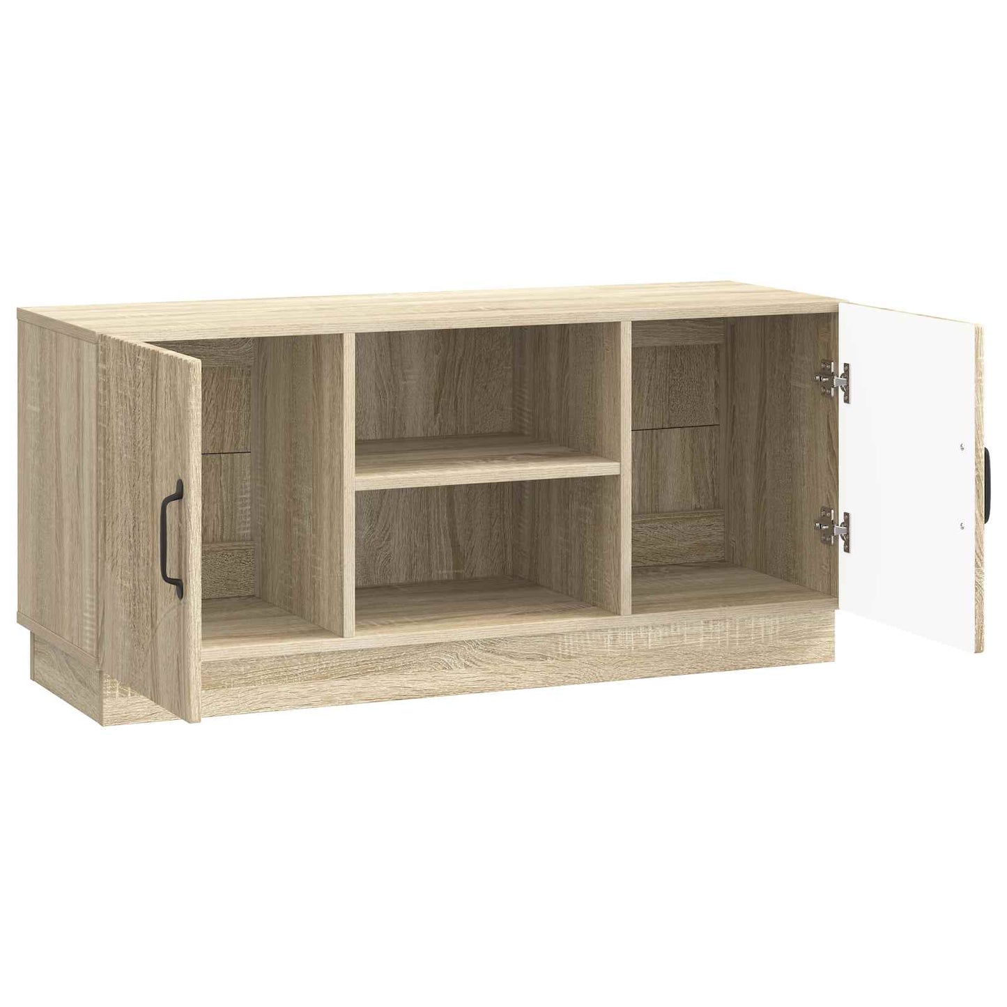 TV szekrény Sonoma Tölgy 102 x 34,5 x 47 cm Szerelt Fa