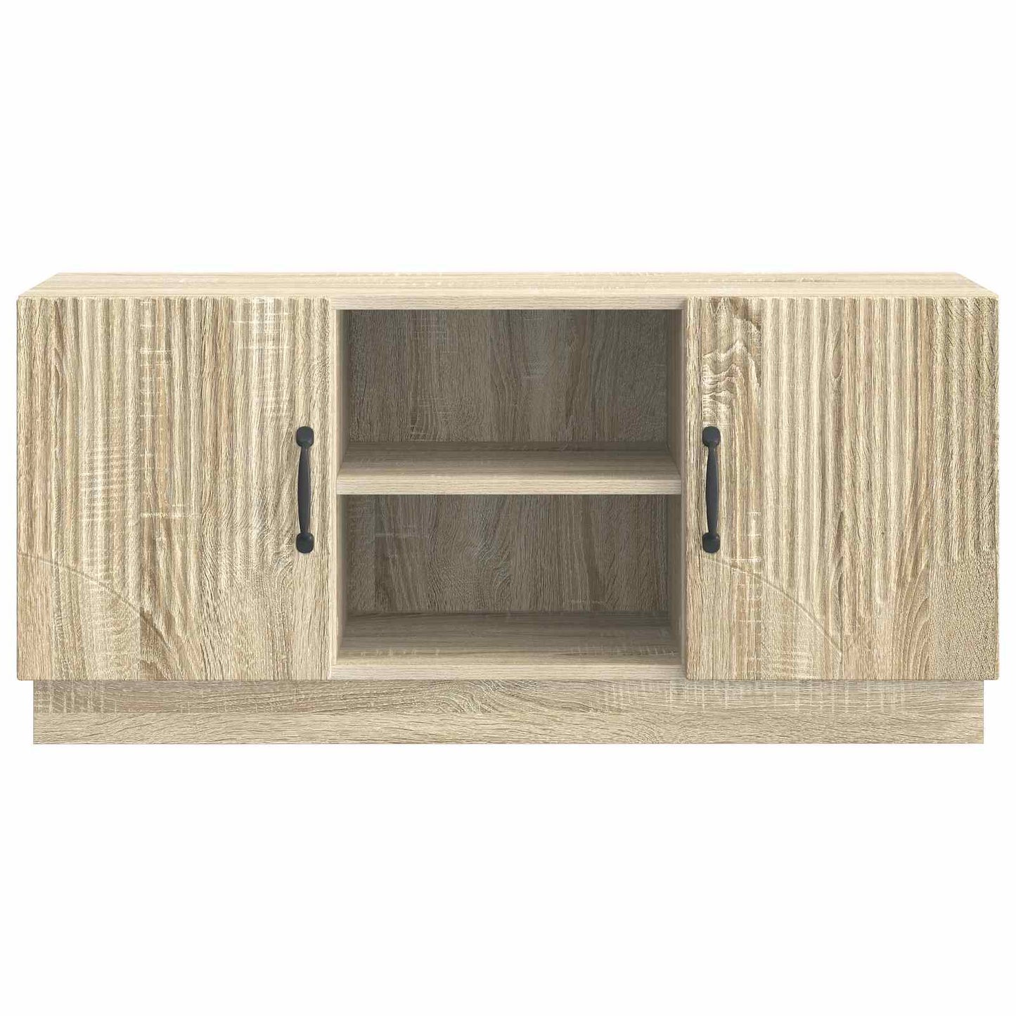 TV szekrény Sonoma Tölgy 102 x 34,5 x 47 cm Szerelt Fa