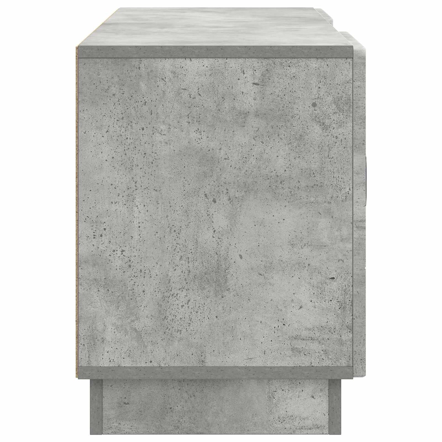 TV szekrény Betonszürke 102 x 34,5 x 47 cm Szerelt Fa