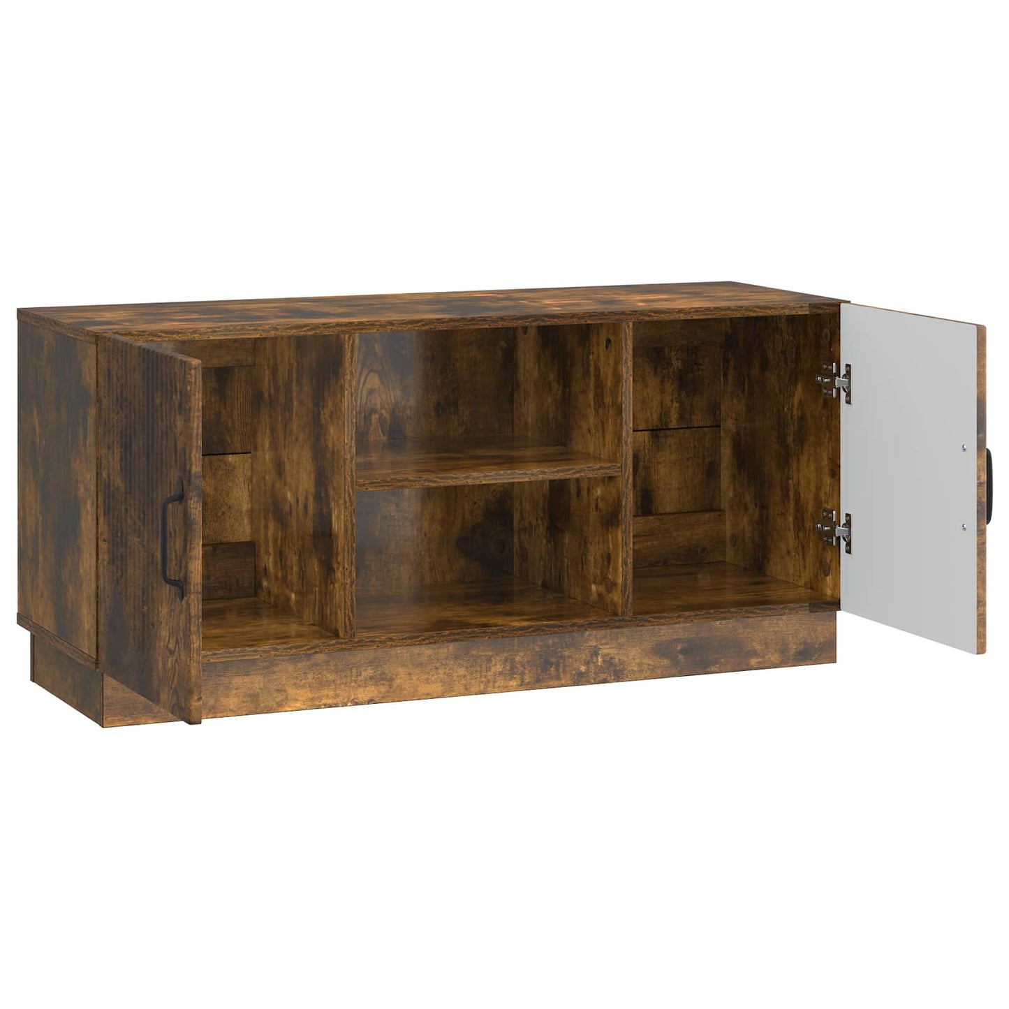 TV szekrény Füstös Tölgy 102 x 34,5 x 47 cm Szerelt Fa