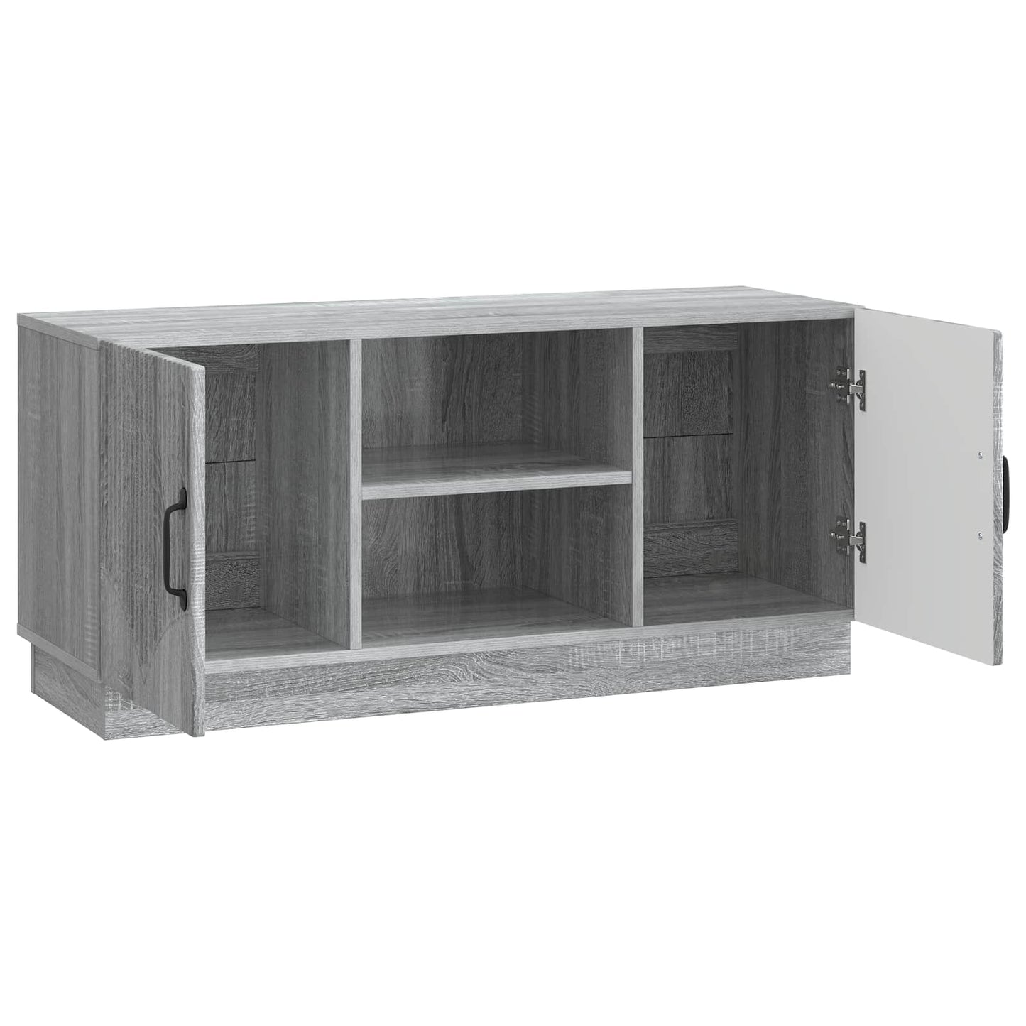 TV szekrény Szürke Sonoma 102 x 34,5 x 47 cm Szerelt Fa