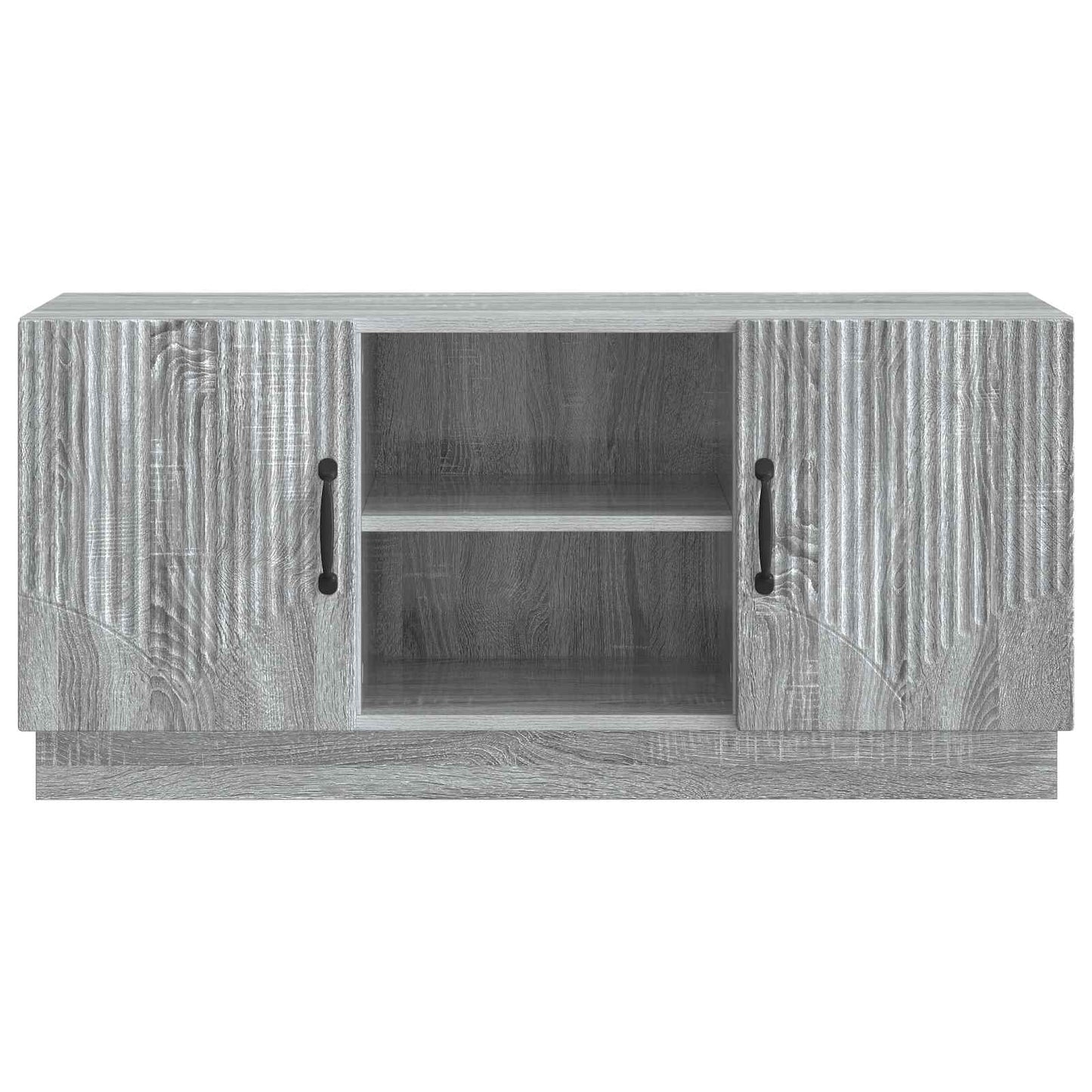 TV szekrény Szürke Sonoma 102 x 34,5 x 47 cm Szerelt Fa