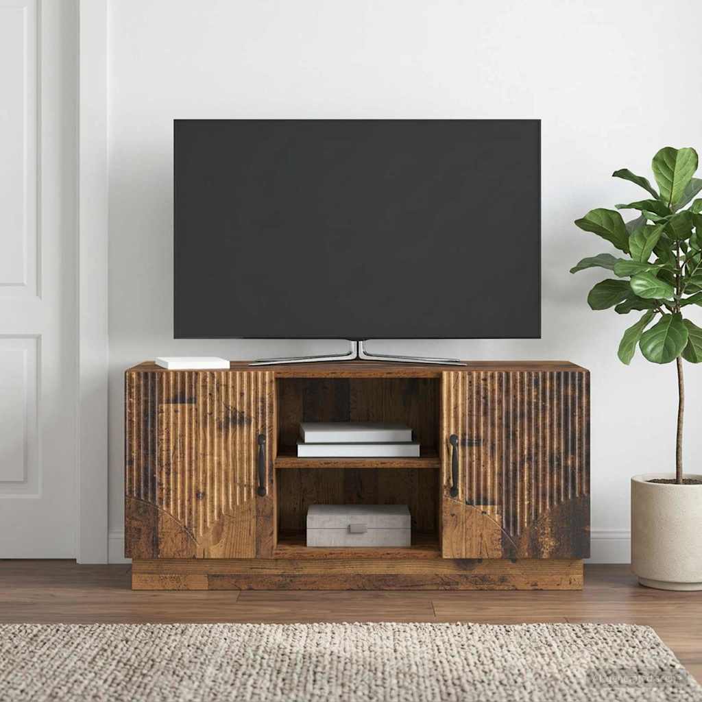 TV szekrény Antik Fa 102 x 34,5 x 47 cm Szerelt Fa