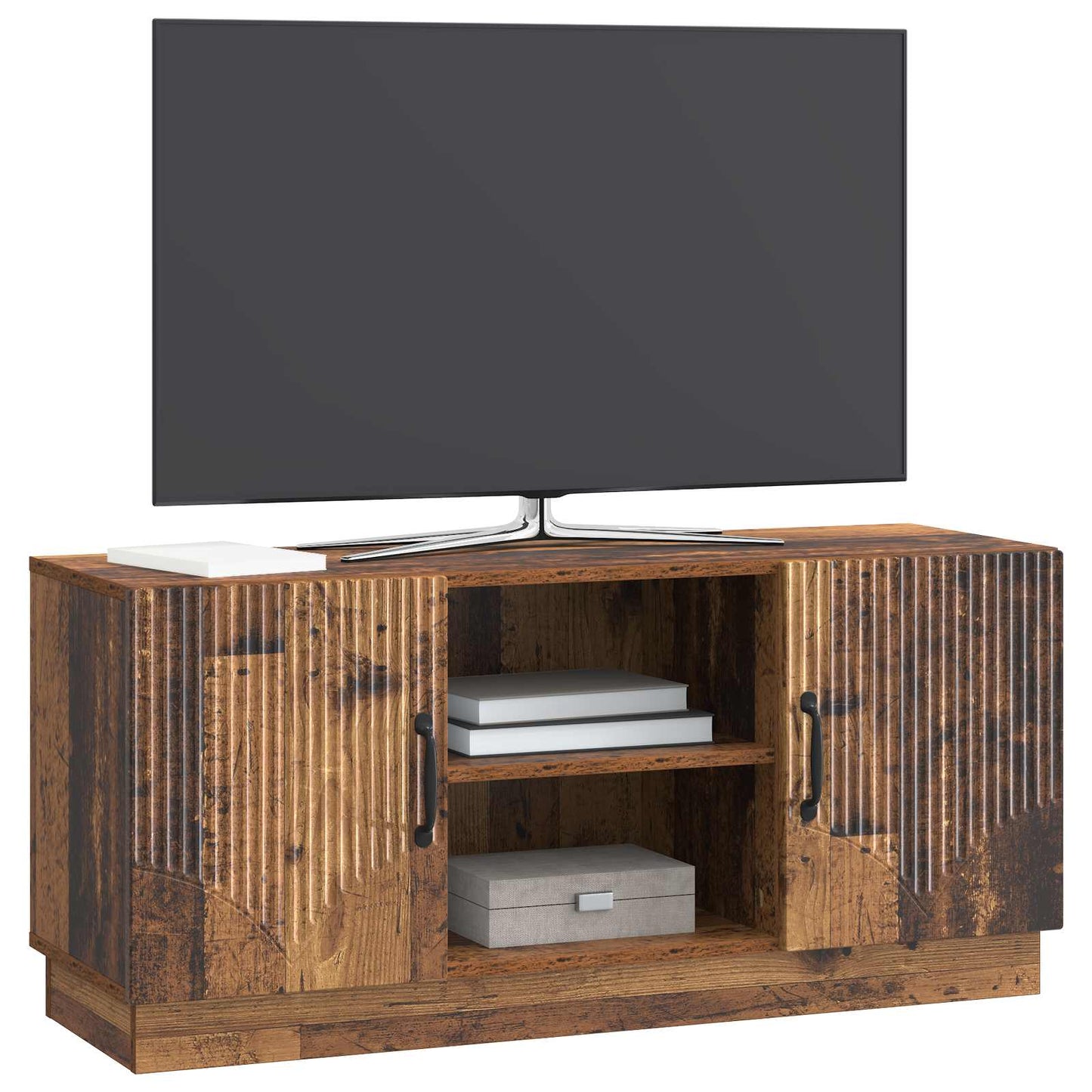 TV szekrény Antik Fa 102 x 34,5 x 47 cm Szerelt Fa