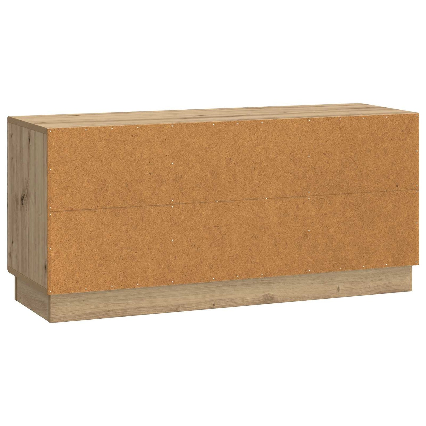 TV szekrény 102 x 34,5 x 47 cm Kézműves Tölgy Szerelt Fa