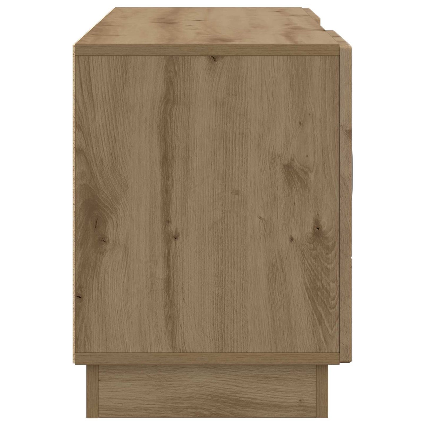 TV szekrény 102 x 34,5 x 47 cm Kézműves Tölgy Szerelt Fa