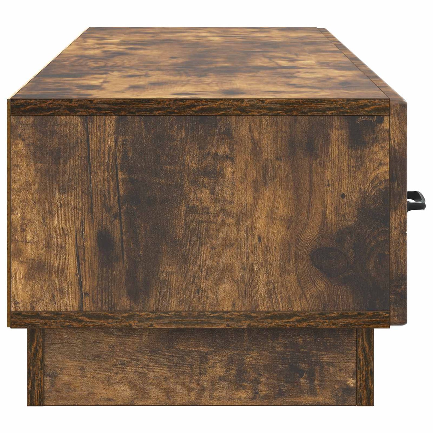 TV szekrény fiókkal Füstös Tölgy 147 x 34,5 x 27 cm Szerelt Fa