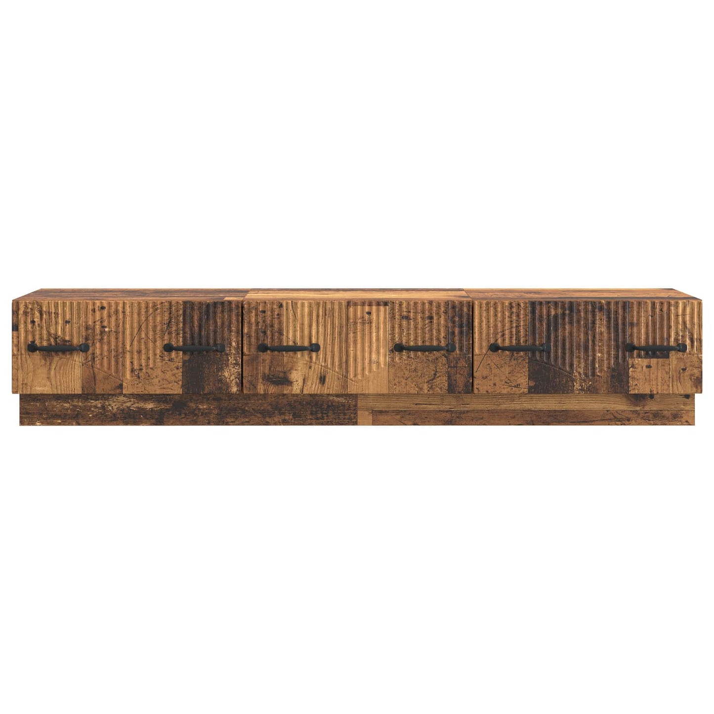 TV szekrény fiókkal Antik Fa 147 x 34,5 x 27 cm Szerelt Fa