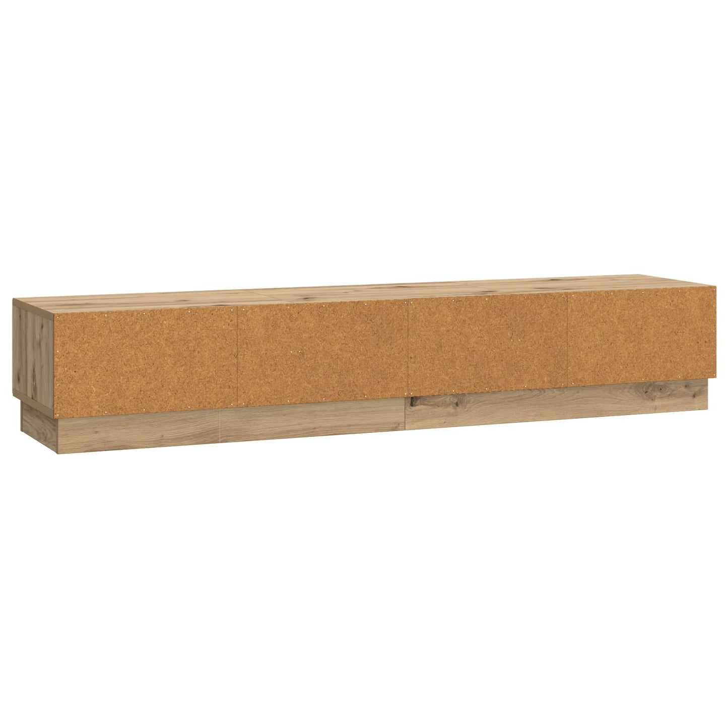 TV szekrény 147 x 34,5 x 27 cm Kézműves Tölgy Szerelt Fa